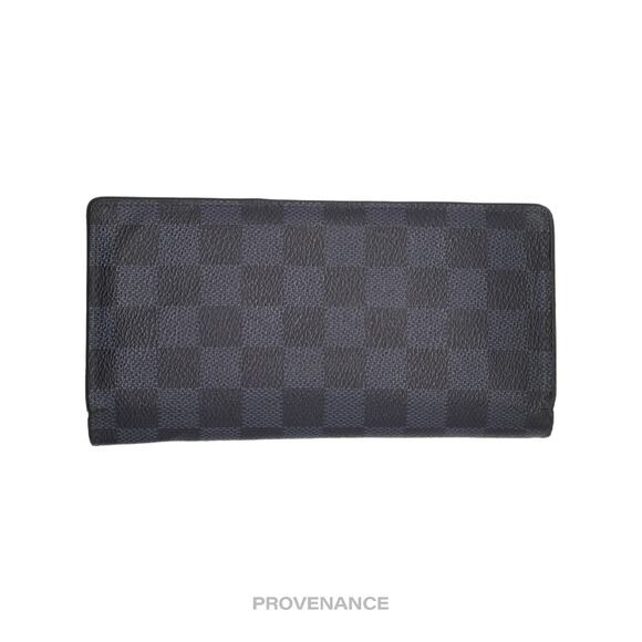 🔴 Louis Vuitton Brazza Long Wallet - Damier Cobalt - Picture 6 of 11